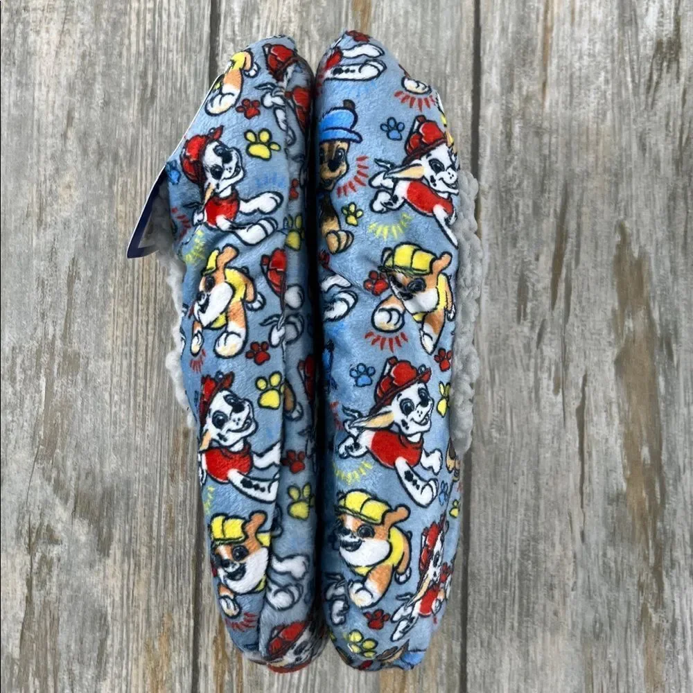 Toddler Boys Paw Patrol & Ninja Turtle Comfy Slippers 2-Pack Size 8–10